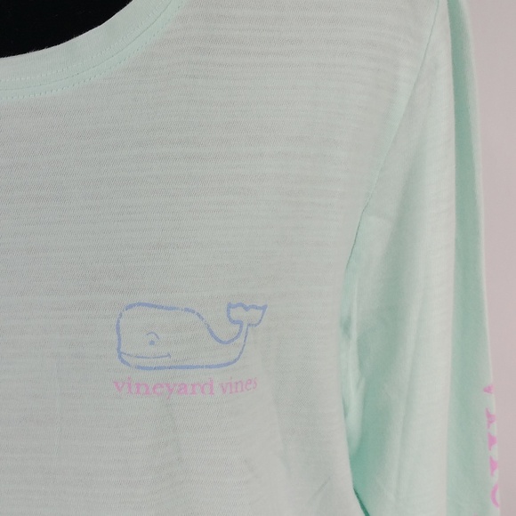 Vineyard Vines Long Sleeve Slub Vintage Whale Tee - Picture 5 of 10